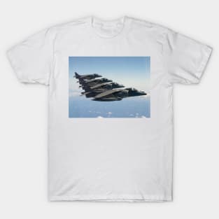 RAF Harrier 4-ship T-Shirt